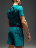 MANTO fight shorts SOCIETY green