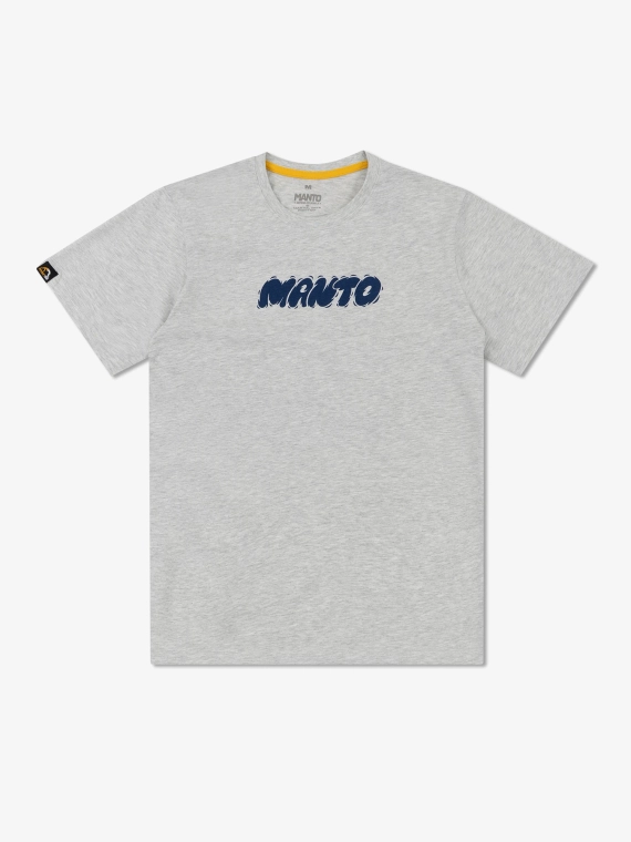 MANTO t-shirt LUTEK WRESTLER heather gray
