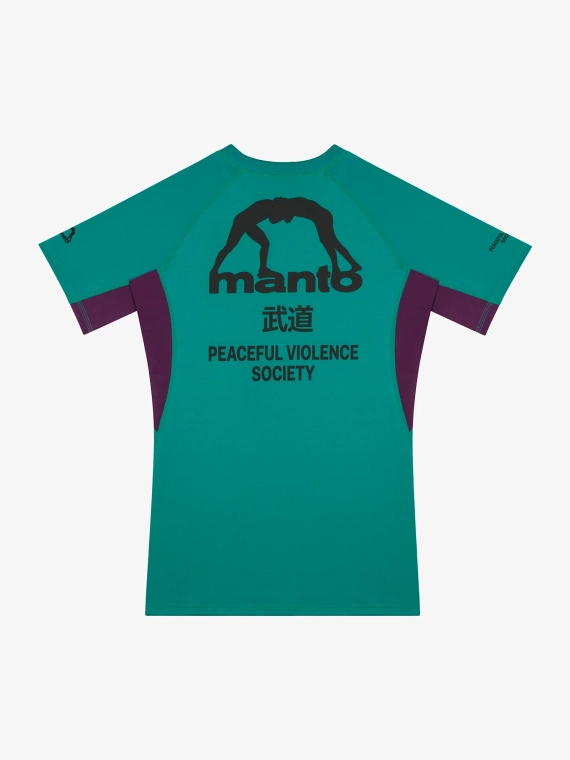 MANTO rashguard SOCIETY grun