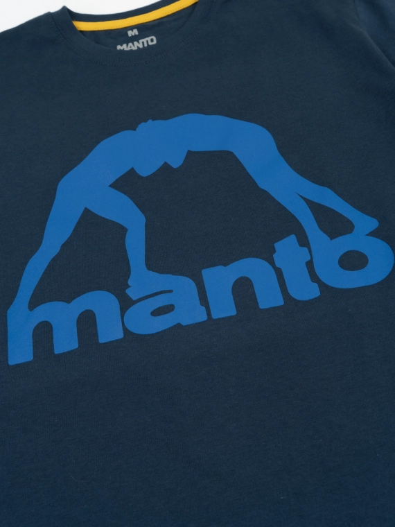MANTO t-shirt VIBE 25 navy blue-blue 