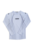 MANTO long sleeve rashguard FLOW white