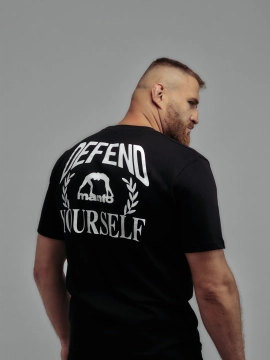 MANTO t-shirt DEFEND 25 schwarz