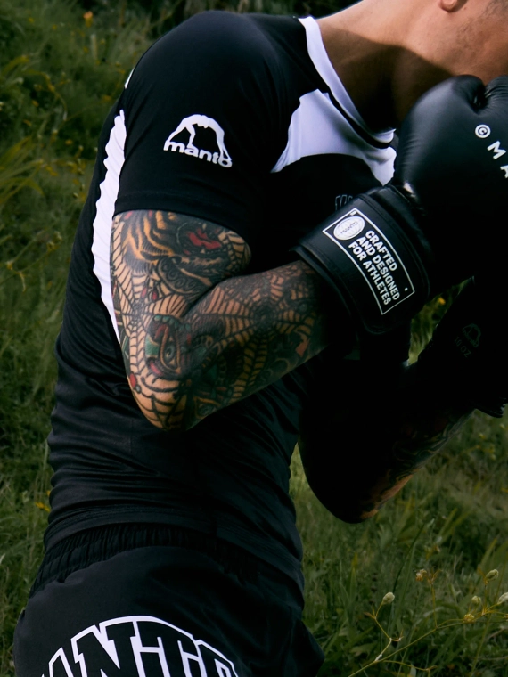 MANTO rashguard RANKED 25 white