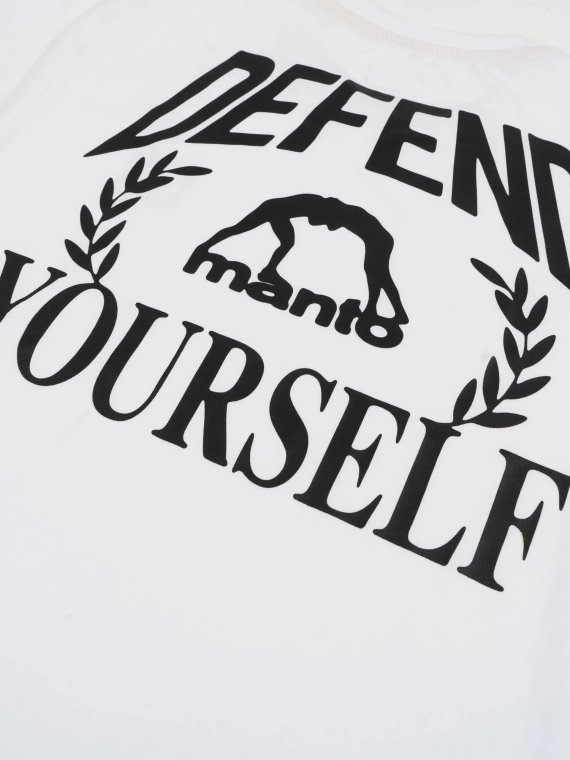 MANTO t-shirt DEFEND 25 white