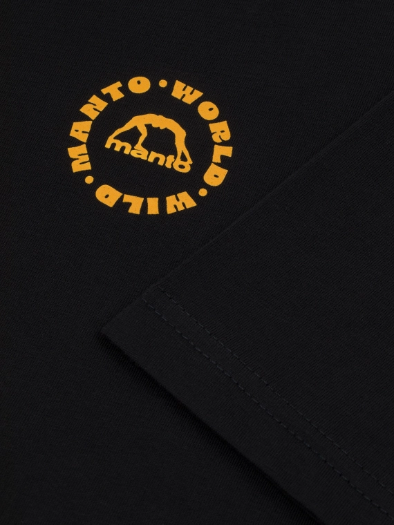 MANTO t-shirt WORLDWILD black 
