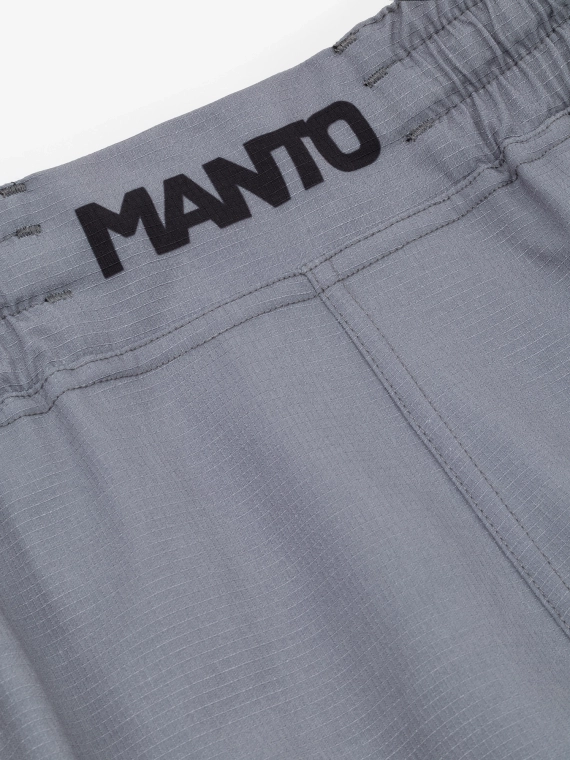 MANTO fight shorts LOGO DUAL grau