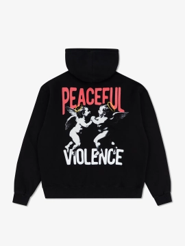 MANTO hoodie ANGELS schwarz