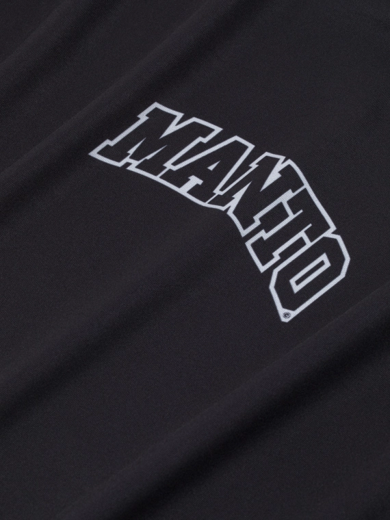 MANTO rashguard VARSITY schwarz
