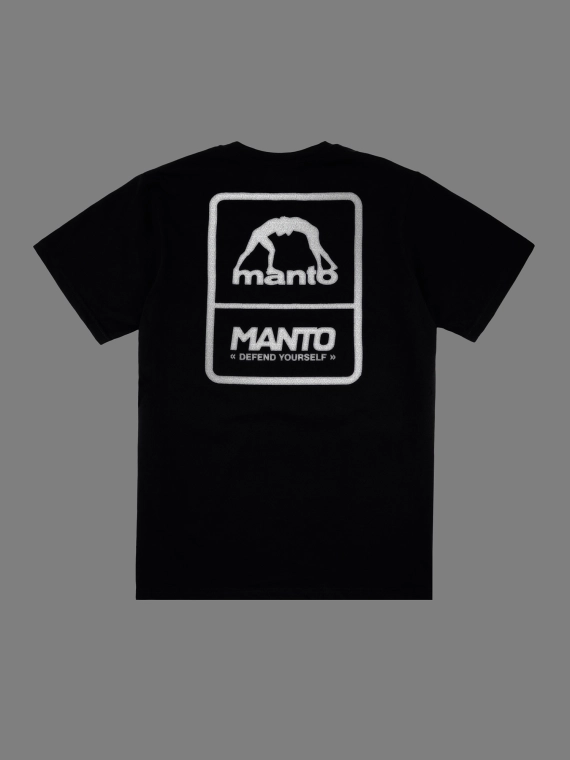 MANTO t-shirt PULSE schwarz