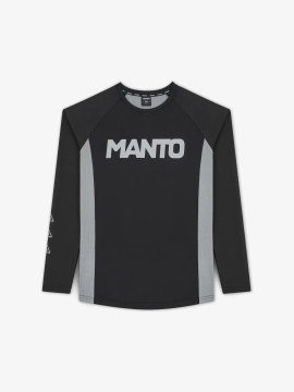 MANTO technical longsleeve LOGOTYPE schwarz