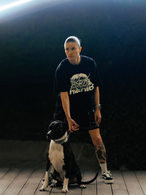 MANTO t-shirt TREASURE ZONE OVERSIZE black