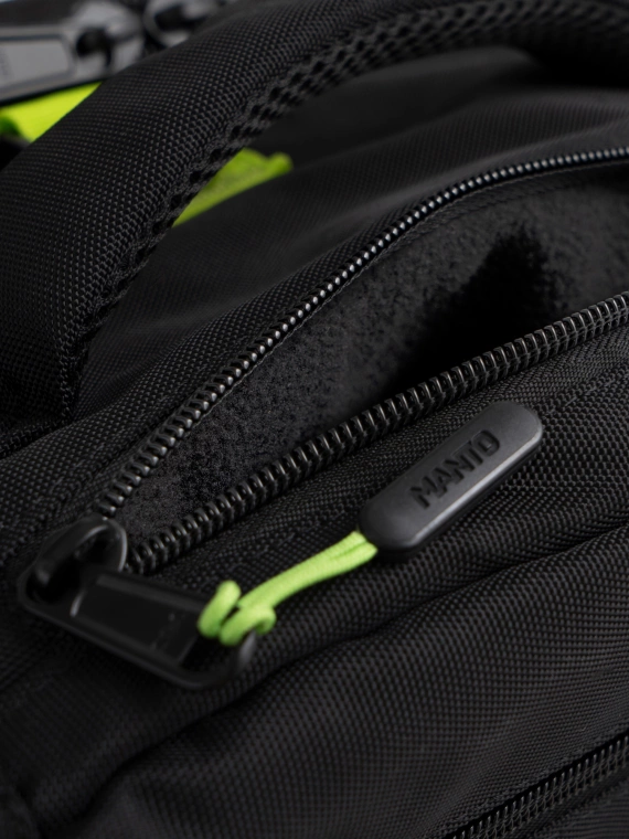 MANTO XL convertible backpack SOCIETY black