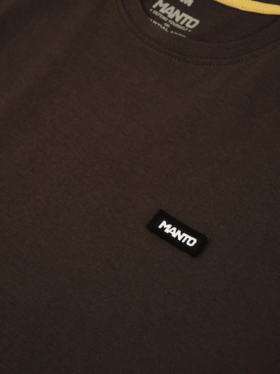 MANTO t-shirt ICON braun