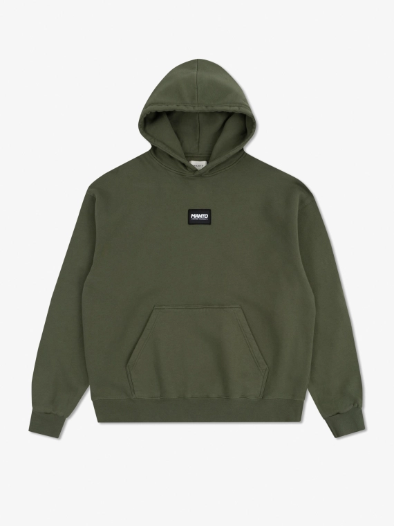 MANTO hoodie LABEL 25 OVERSIZE khaki