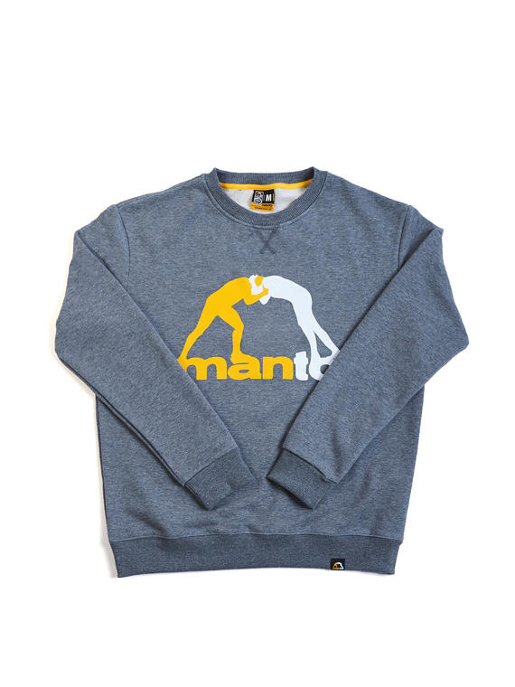 MANTO crewneck LOGO 2.0 melange