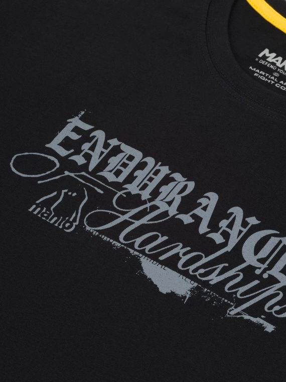 MANTO t-shirt RESOLVE schwarz