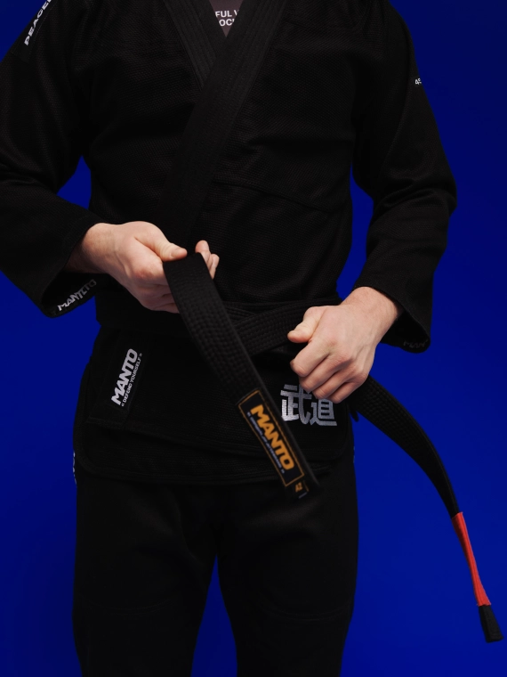 MANTO "SOCIETY" BJJ GI schwarz 
