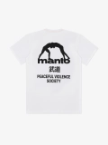 MANTO t-shirt SOCIETY white