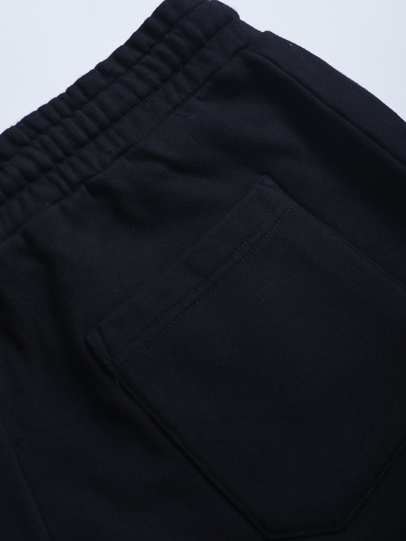 MANTO Baumwollshorts LABEL schwarz