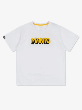 MANTO t-shirt THICKO OVERSIZE weiss