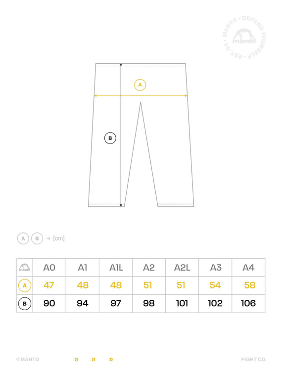 MANTO "HEAVEN" BJJ GI schwarz