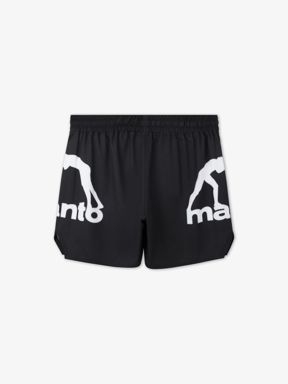 MANTO fight shorts LOGO DUAL black