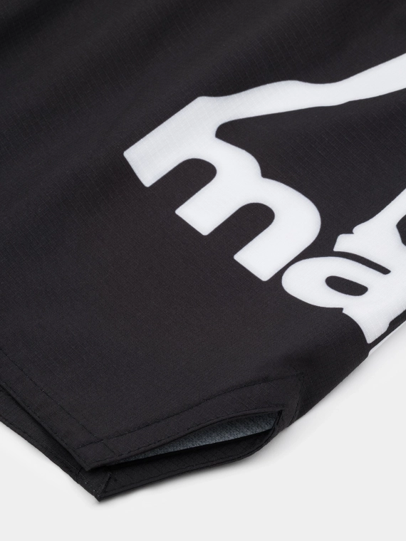 MANTO fight shorts LOGO DUAL schwarz