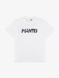 MANTO t-shirt METAL LOGOTYPE white