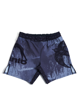 MANTO fight shorts LIVINGS grau