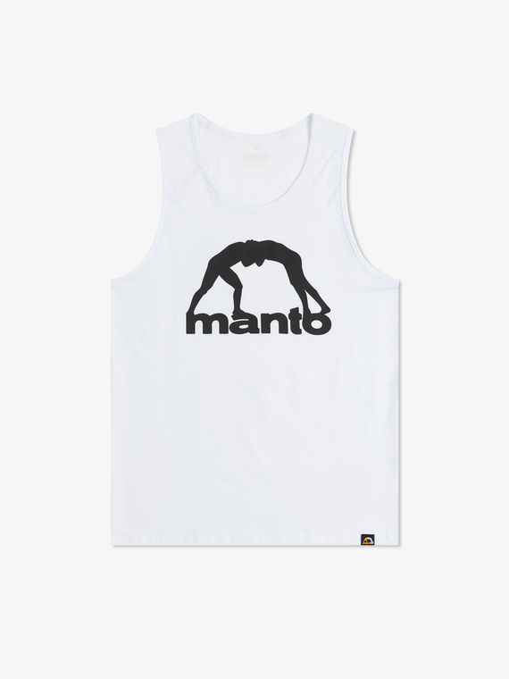MANTO tank top VIBE 25 white