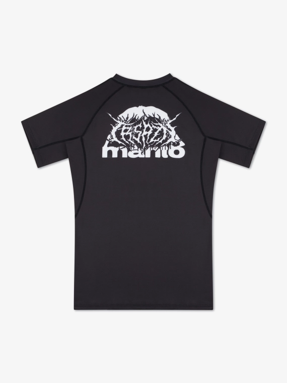 MANTO rashguard TREASURE ZONE black