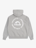 MANTO hoodie LABEL 25 OVERSIZE heather gray