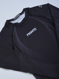 MANTO longarm rashguard FLOW schwarz