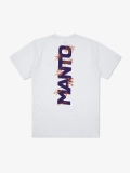MANTO t-shirt VERTICAL white