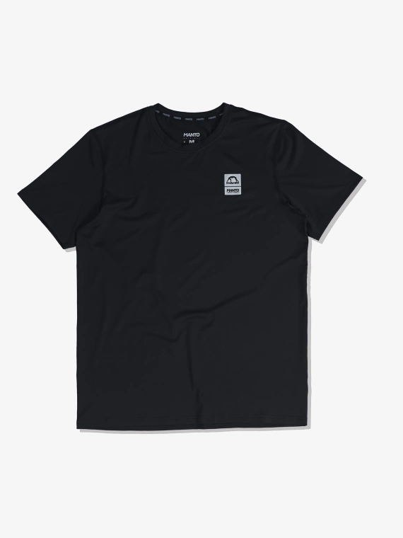MANTO performance t-shirt PULSE schwarz