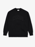MANTO crewneck VARSITY black