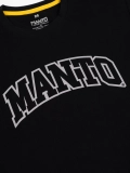 MANTO t-shirt VARSITY 25 black onyx