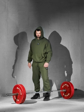 MANTO sweatpants LABEL 25 khaki