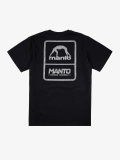 MANTO t-shirt PULSE black