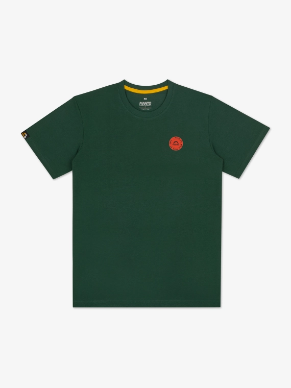 MANTO t-shirt STAMP 25 kieferngrün