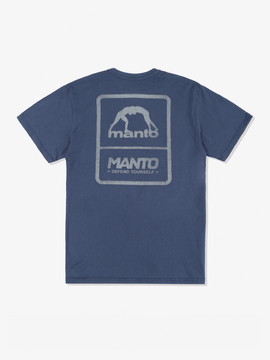 MANTO t-shirt PULSE navy blue