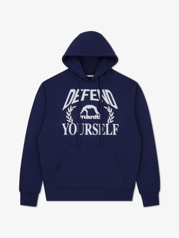MANTO hoodie DEFEND marineblau