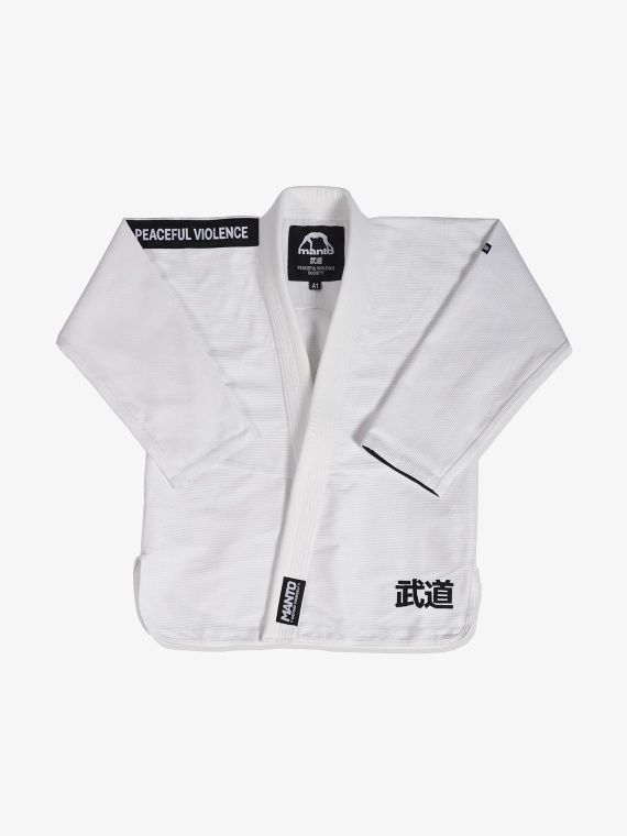 MANTO "SOCIETY" BJJ GI white