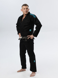 MANTO "X5" BJJ GI schwarz - türkis