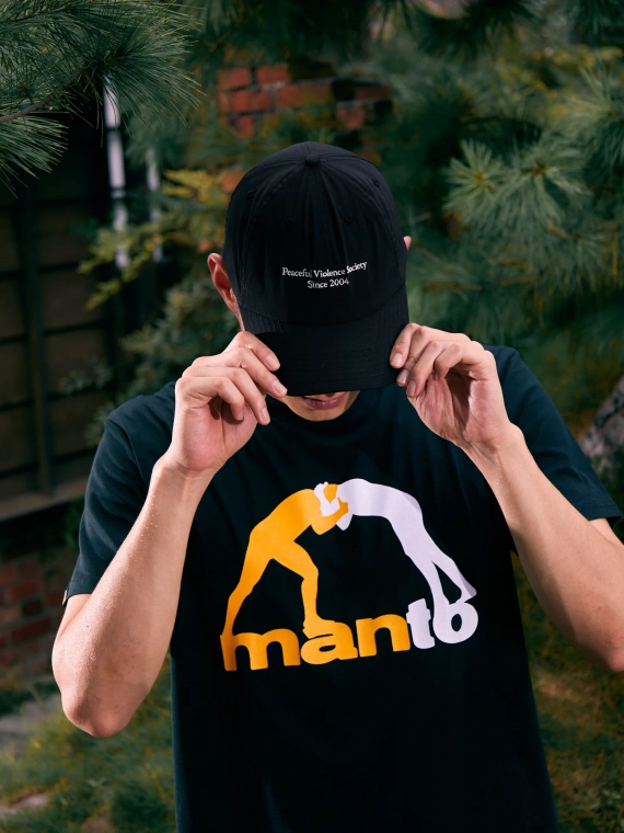 MANTO cap SOCIETY black