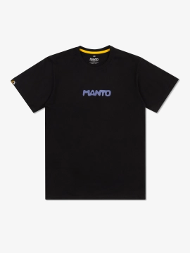 MANTO t-shirt TRACE schwarz