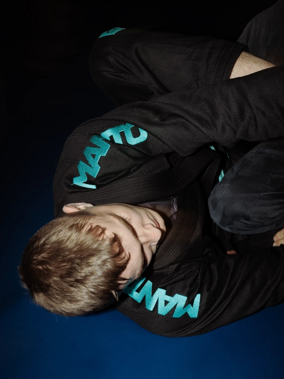 MANTO "X5" BJJ GI schwarz - türkis