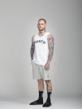 MANTO tank top ENDURANCE white
