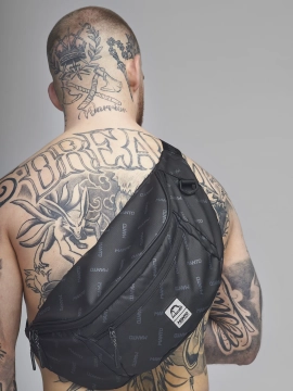 MANTO waist bag PULSE XXL schwartz