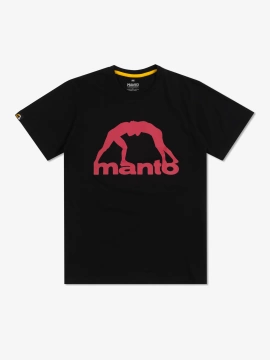MANTO t-shirt VIBE 25 black-red